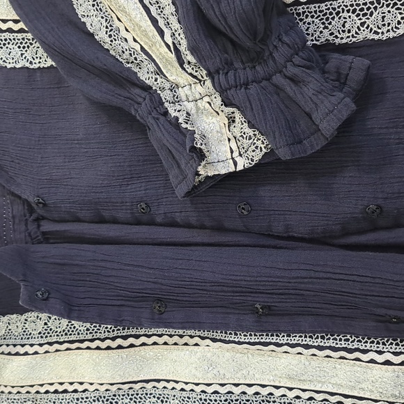 60's Fiesta Dress By Desert Flower Orginals Waist 32 Size M-L - Picture 9 of 15